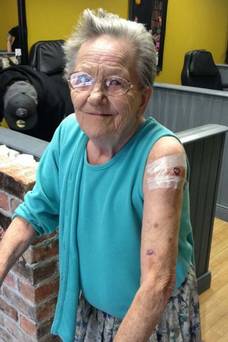 You're never too old to get your first tattoo – Things&Ink