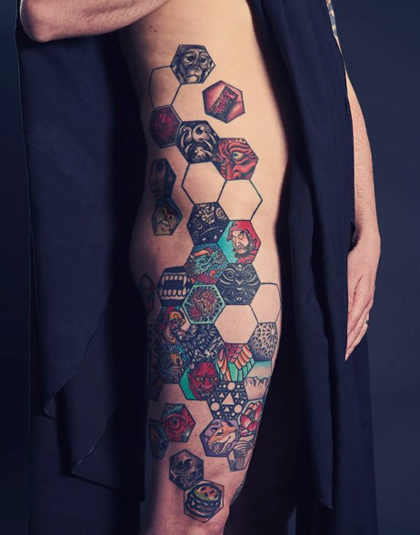 Hexagon Tattoo Project Martin Dobson Things Ink