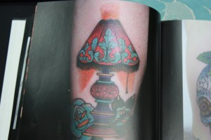 Lamp tattoo