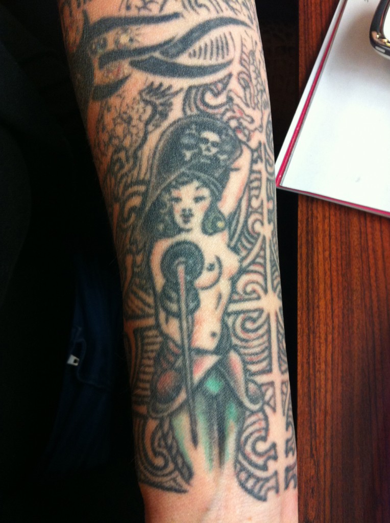 Louise Sailor Jerry tattoo