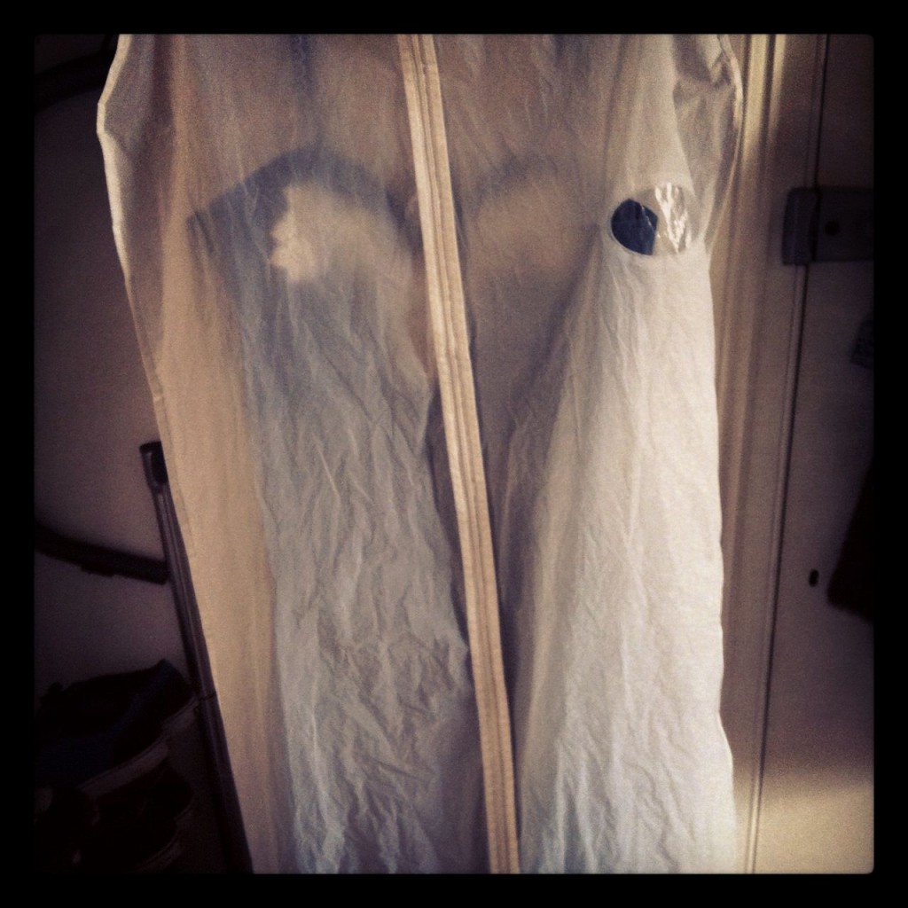 Dress under wraps