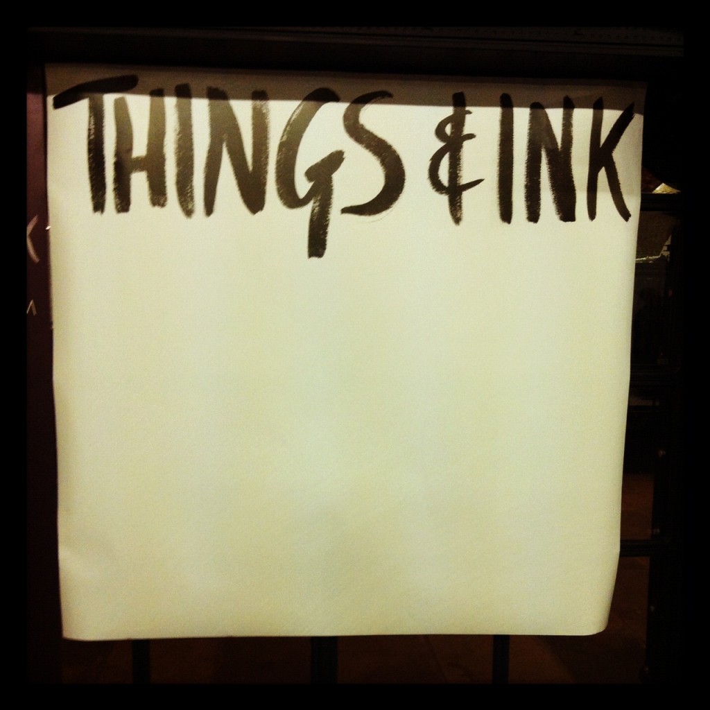 Things and Ink cover