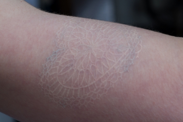 White Ink Tattoos For People With Pale Skins