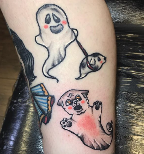 Holy Ghost Tattoo Collective - Hello people! Check out this stunning piece  by Aj from last week 😍😍 You totally need some new Traditional tattoos  from the trad Daddy himself, come get