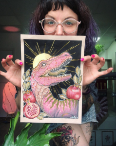 Holly Astral - The Art of Tarot Tattoo Project