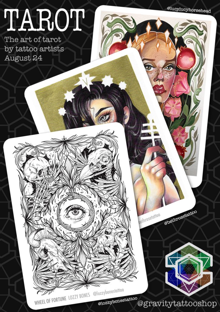 Tarot Tattoo Project Poster 