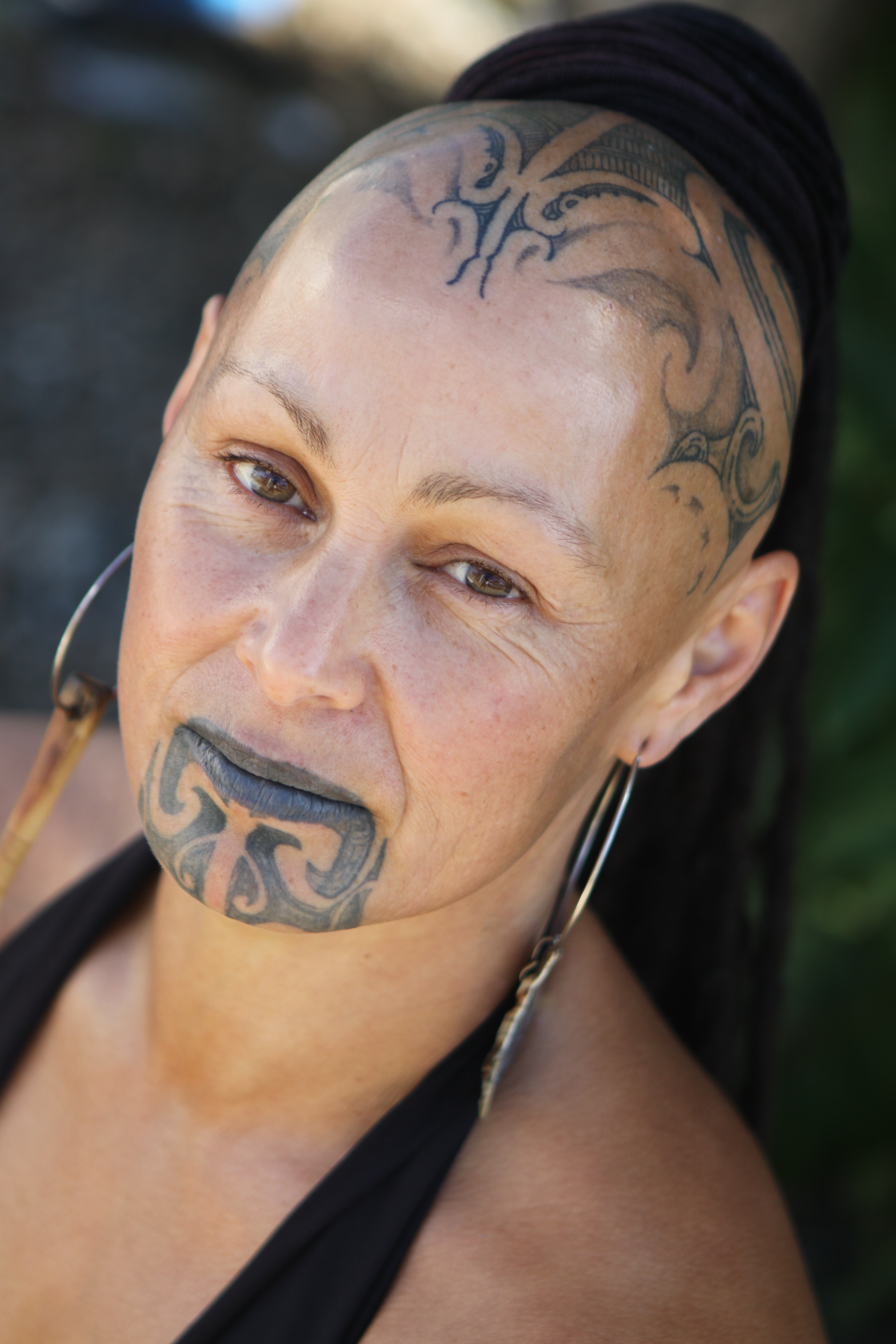 Maori Face with Moko facial Tattoo  Stock Illustration 32647101  PIXTA