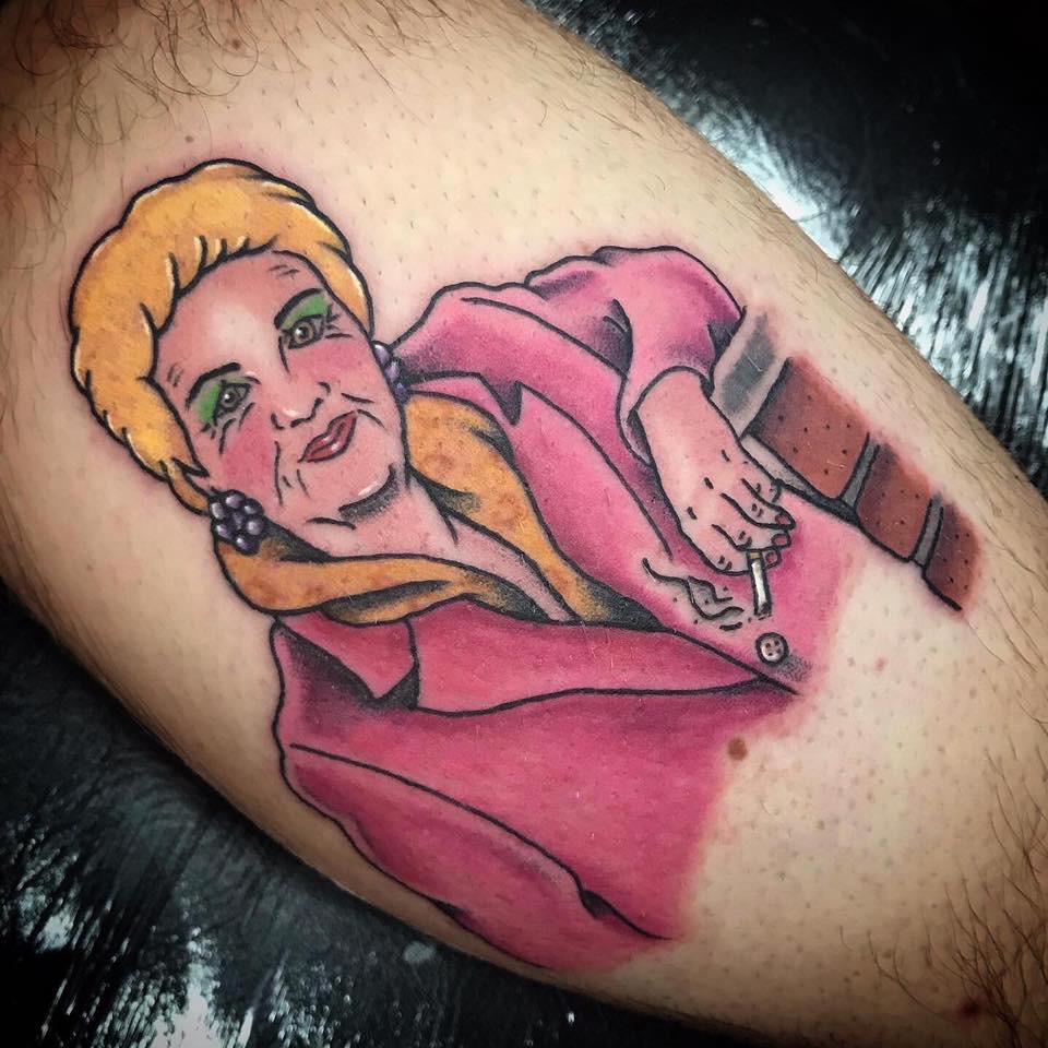 pat butcher tattoo