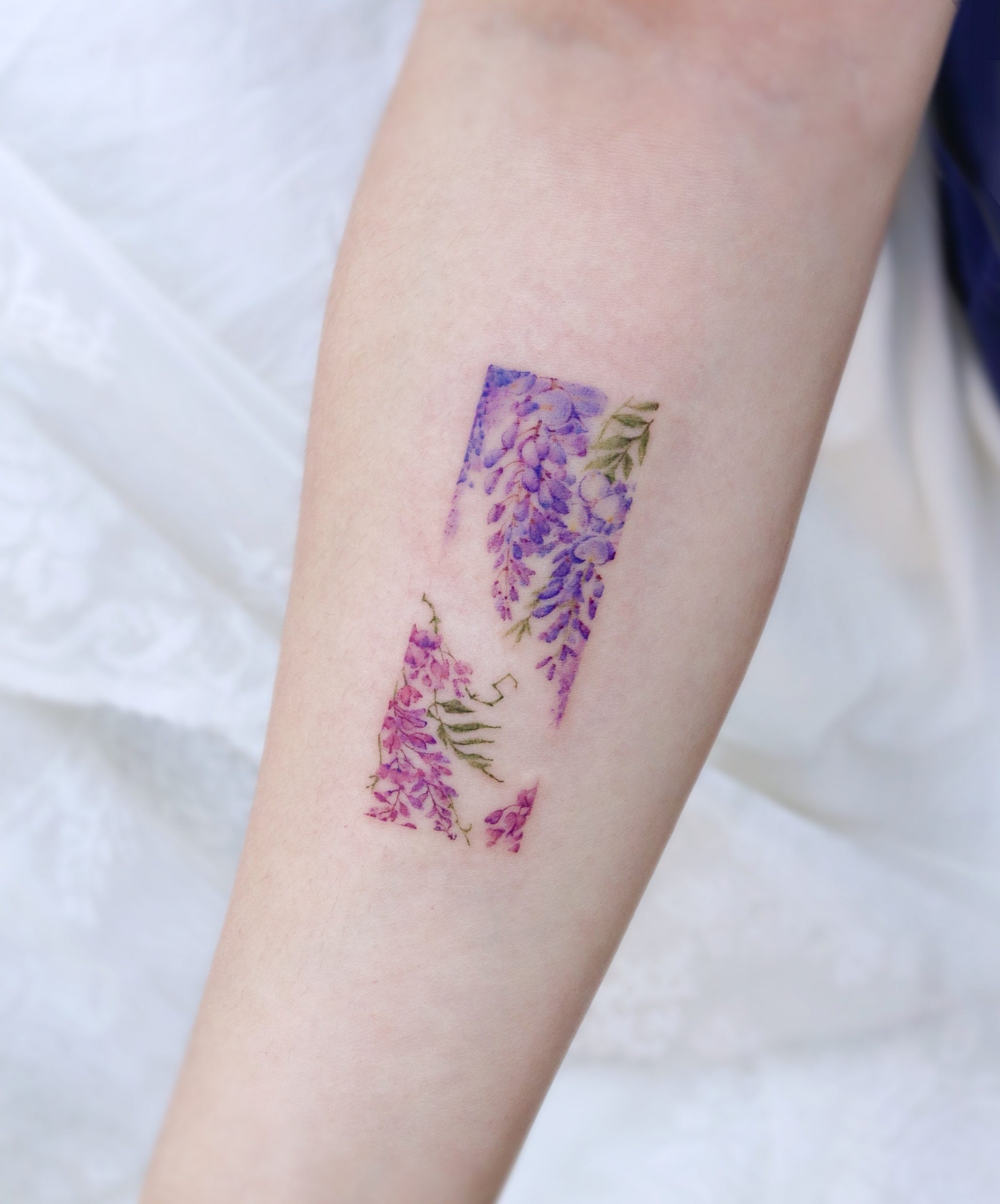 Lavender Flower Tattoo – Tattooed Now !