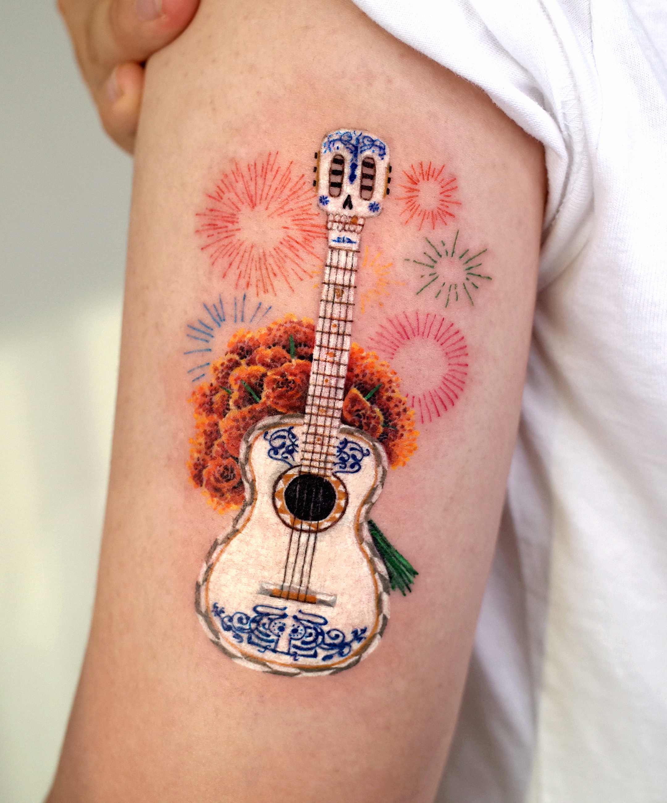Free guitar tattoo design Clipart | FreeImages