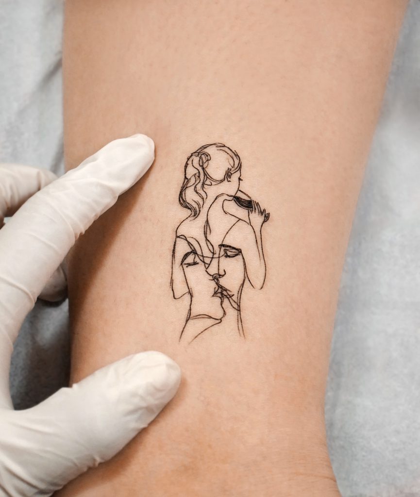 These dainty one-line tattoos are currently trendingHelloGiggles