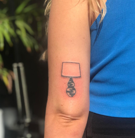 lamp tattoo