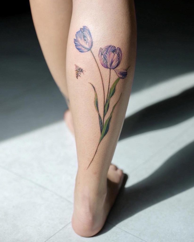 tulips tattoo