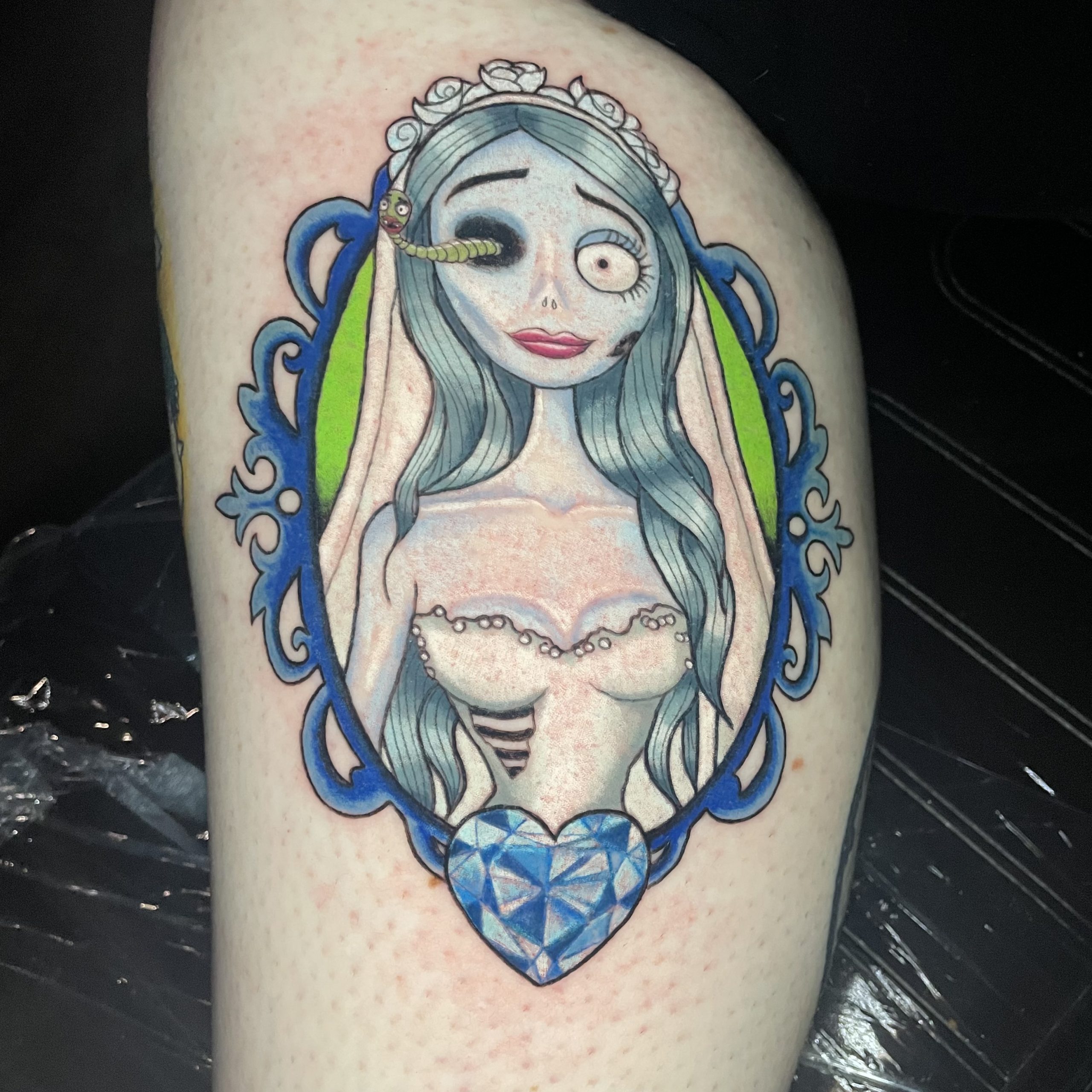 colored corpse bride tattooTikTok Search