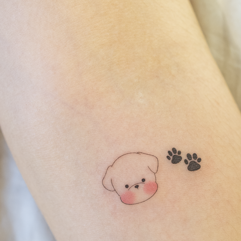 Dog tattoo